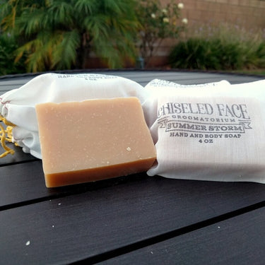 Bath Soap - Summer Storm - Chiseled Face